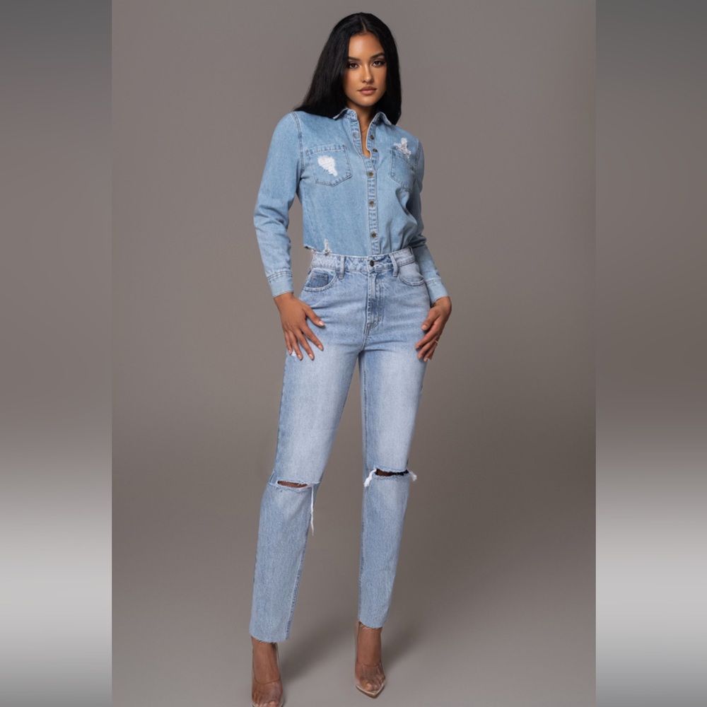 NAT & LIV  JLUXLABEL
DENIM SOUTH BAY JEANS